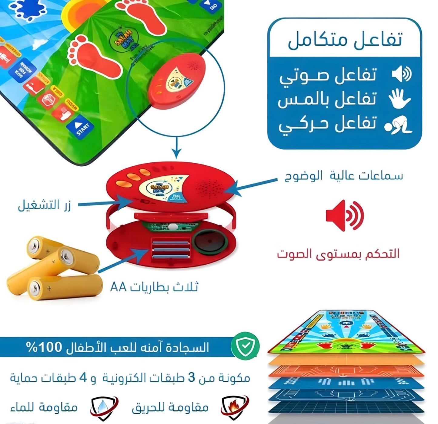 Kids Prayer Mat – سجادة صلاة للأطفال
