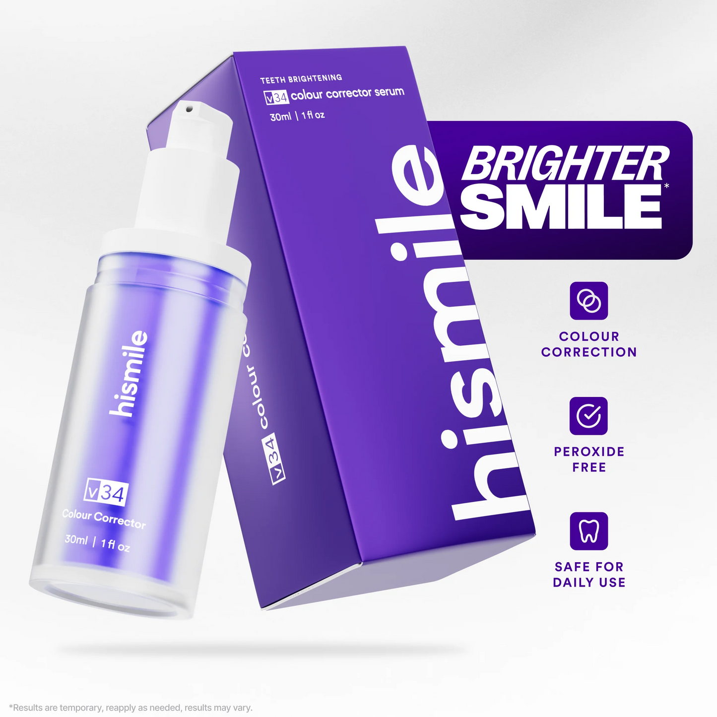 HiSmile V34 Teeth Whitening – هاي سمايل لتبييض الأسنان