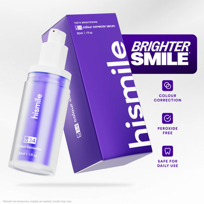 HiSmile V34 Teeth Whitening – هاي سمايل لتبييض الأسنان