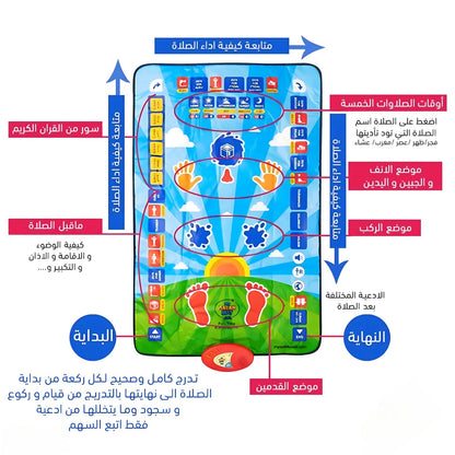Kids Prayer Mat – سجادة صلاة للأطفال