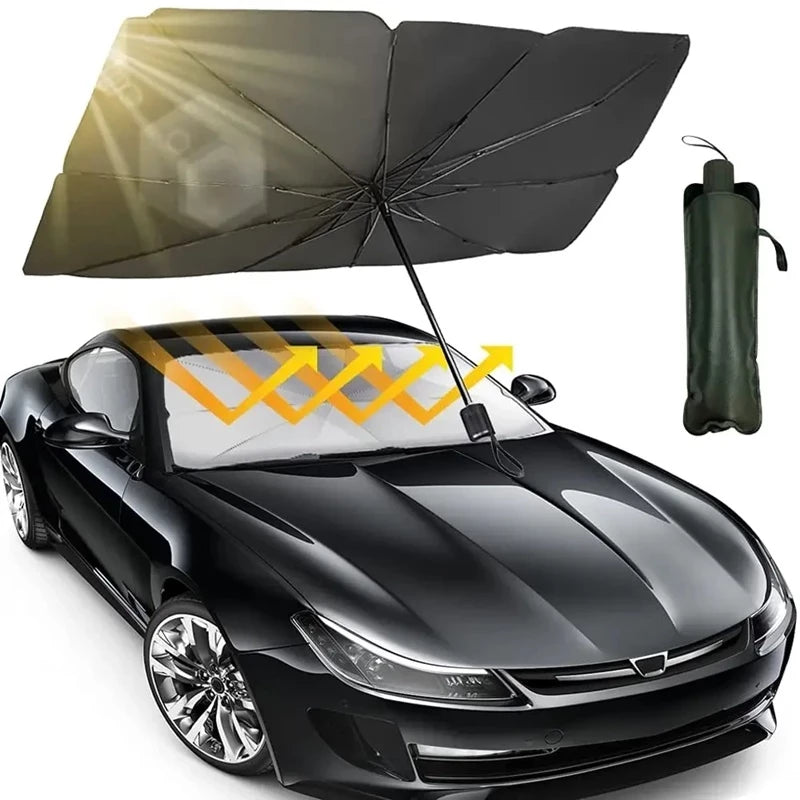 Car Umbrella – مظلة سيارة تحميك من الشمس والحرارة