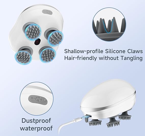 ZenScalp™ – مدلك فروة الرأس الفاخر